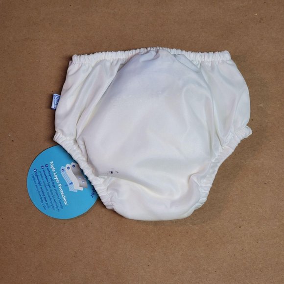 I Play Swim Diaper 12-18 Months White - Picture 2 of 5